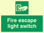 SA408: fire escape light switch