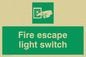 SA408: fire escape light switch