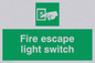 SA408: fire escape light switch