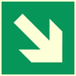 SA452: E910 Safe condition: Down right arrow (45 deg supplimentary)