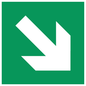 SA452: E910 Safe condition: Down right arrow (45 deg supplimentary)