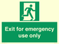 SA453: Exit for emergency use only