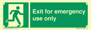 SA453: Exit for emergency use only