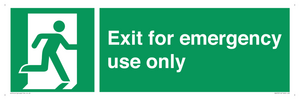 SA453: Exit for emergency use only