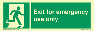 SA453: Exit for emergency use only