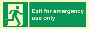 SA453: Exit for emergency use only