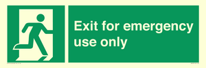 SA453: Exit for emergency use only