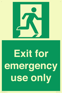 SA453: Exit for emergency use only