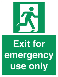 SA453: Exit for emergency use only