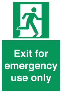 SA453: Exit for emergency use only