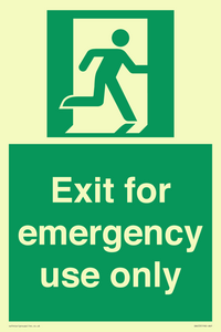 SA453: Exit for emergency use only