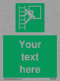 SA5225: Custom Emergency Escape Ladder Sign