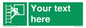 SA5225: Custom Emergency Escape Ladder Sign