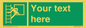 SA5225: Custom Emergency Escape Ladder Sign