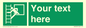 SA5225: Custom Emergency Escape Ladder Sign
