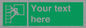 SA5225: Custom Emergency Escape Ladder Sign