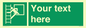 SA5225: Custom Emergency Escape Ladder Sign