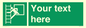 SA5225: Custom Emergency Escape Ladder Sign