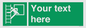 SA5225: Custom Emergency Escape Ladder Sign