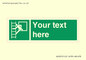 SA5225: Custom Emergency Escape Ladder Sign