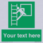 SA5225: Custom Emergency Escape Ladder Sign