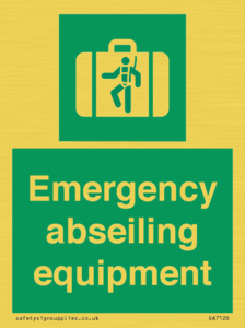 SA7126: Emergency abseiling equipment