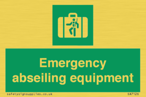 SA7126: Emergency abseiling equipment