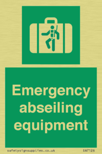 SA7126: Emergency abseiling equipment