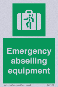 SA7126: Emergency abseiling equipment