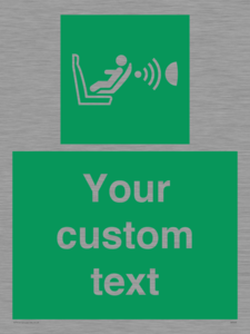 SA7203: Custom safe condition child seat presence orientation detection system