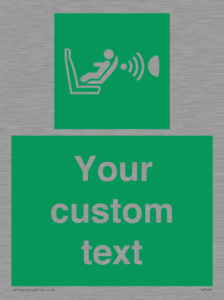 SA7203: Custom safe condition child seat presence orientation detection system