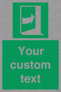 SA7205: Custom safe condition door opens pushing on right hand side