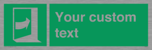 SA7205: Custom safe condition door opens pushing on right hand side