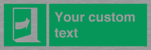 SA7205: Custom safe condition door opens pushing on right hand side