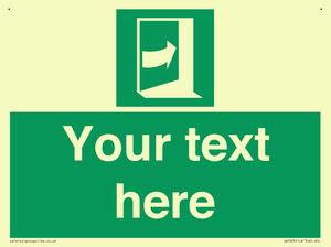 SA7205: Custom safe condition door opens pushing on right hand side