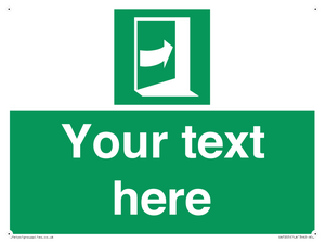 SA7205: Custom safe condition door opens pushing on right hand side