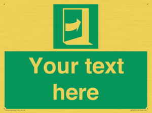 SA7205: Custom safe condition door opens pushing on right hand side