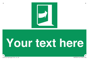 SA7205: Custom safe condition door opens pushing on right hand side