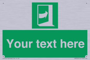 SA7205: Custom safe condition door opens pushing on right hand side