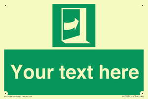 SA7205: Custom safe condition door opens pushing on right hand side