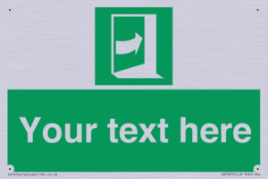 SA7205: Custom safe condition door opens pushing on right hand side