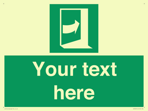 SA7205: Custom safe condition door opens pushing on right hand side