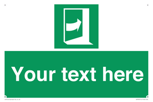 SA7205: Custom safe condition door opens pushing on right hand side