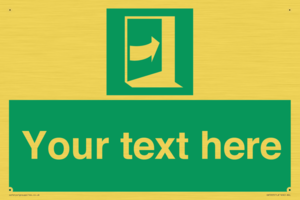 SA7205: Custom safe condition door opens pushing on right hand side