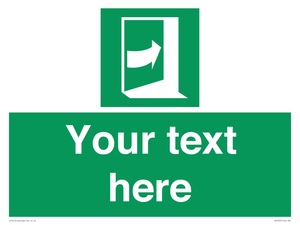 SA7205: Custom safe condition door opens pushing on right hand side