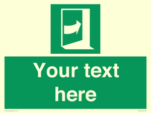 SA7205: Custom safe condition door opens pushing on right hand side