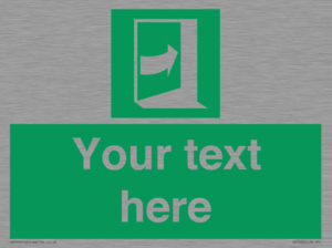 SA7205: Custom safe condition door opens pushing on right hand side