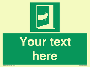 SA7205: Custom safe condition door opens pushing on right hand side