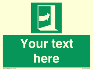 SA7205: Custom safe condition door opens pushing on right hand side