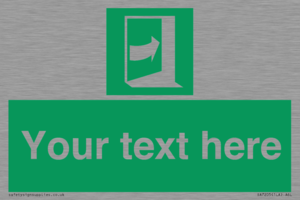 SA7205: Custom safe condition door opens pushing on right hand side